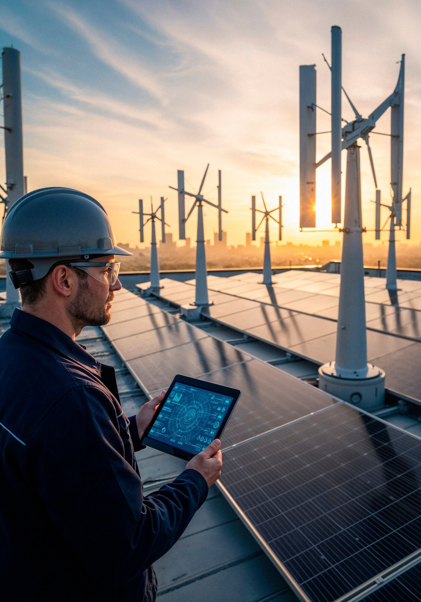 engineer-inspecting-renewable-energy-infrastructure